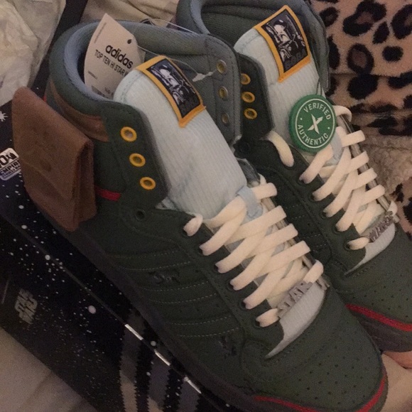 boba fett high tops adidas